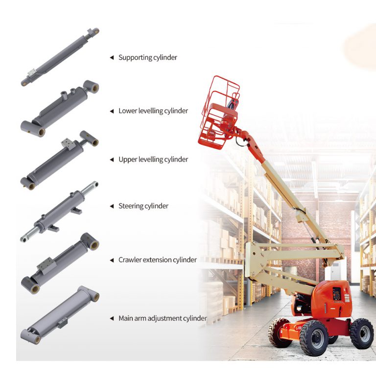 HYDRAULIC CYLINDER FOR ARTICULATED BOOM LIFT