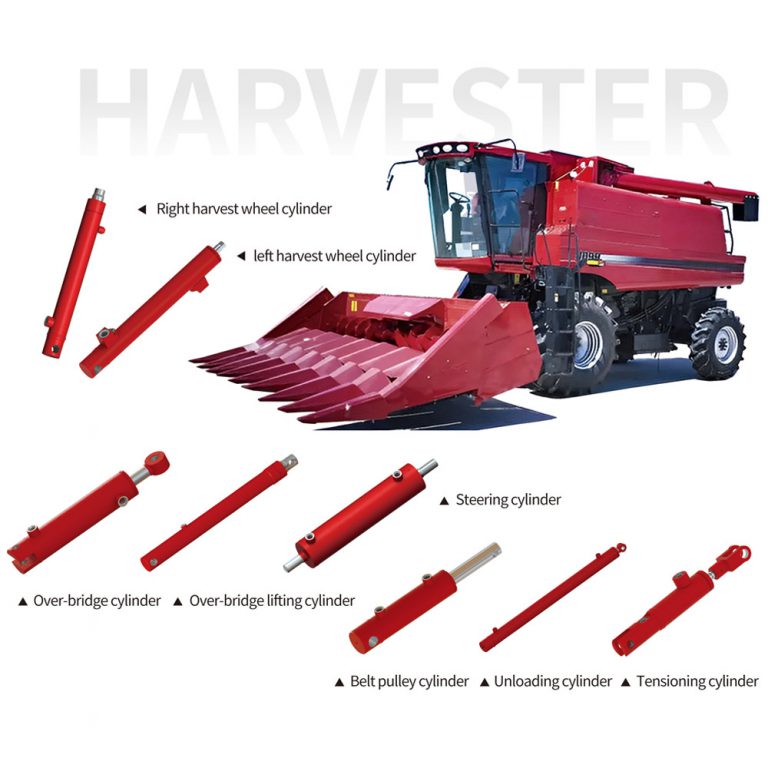 HYDRAULIC CYLINDER FOR GRAIN HARVESTER